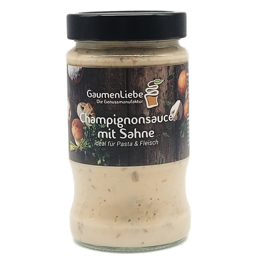 *NEU* GaumenLiebe Champignonsauce mit Sahne 335ml