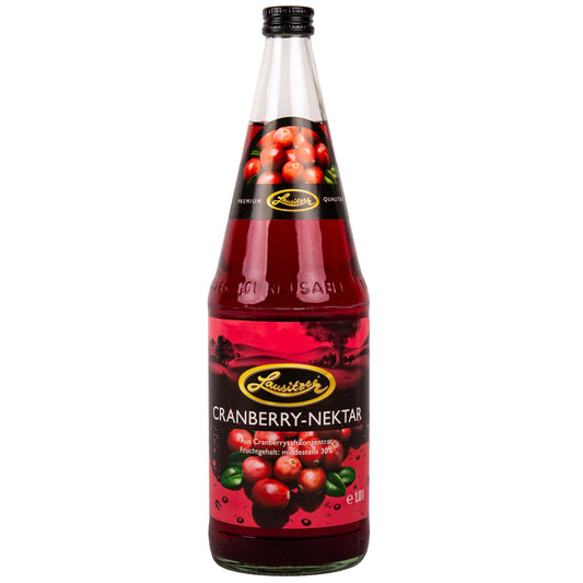 Lausitzer Cranberry - Nektar 1,0l Mehrweg
