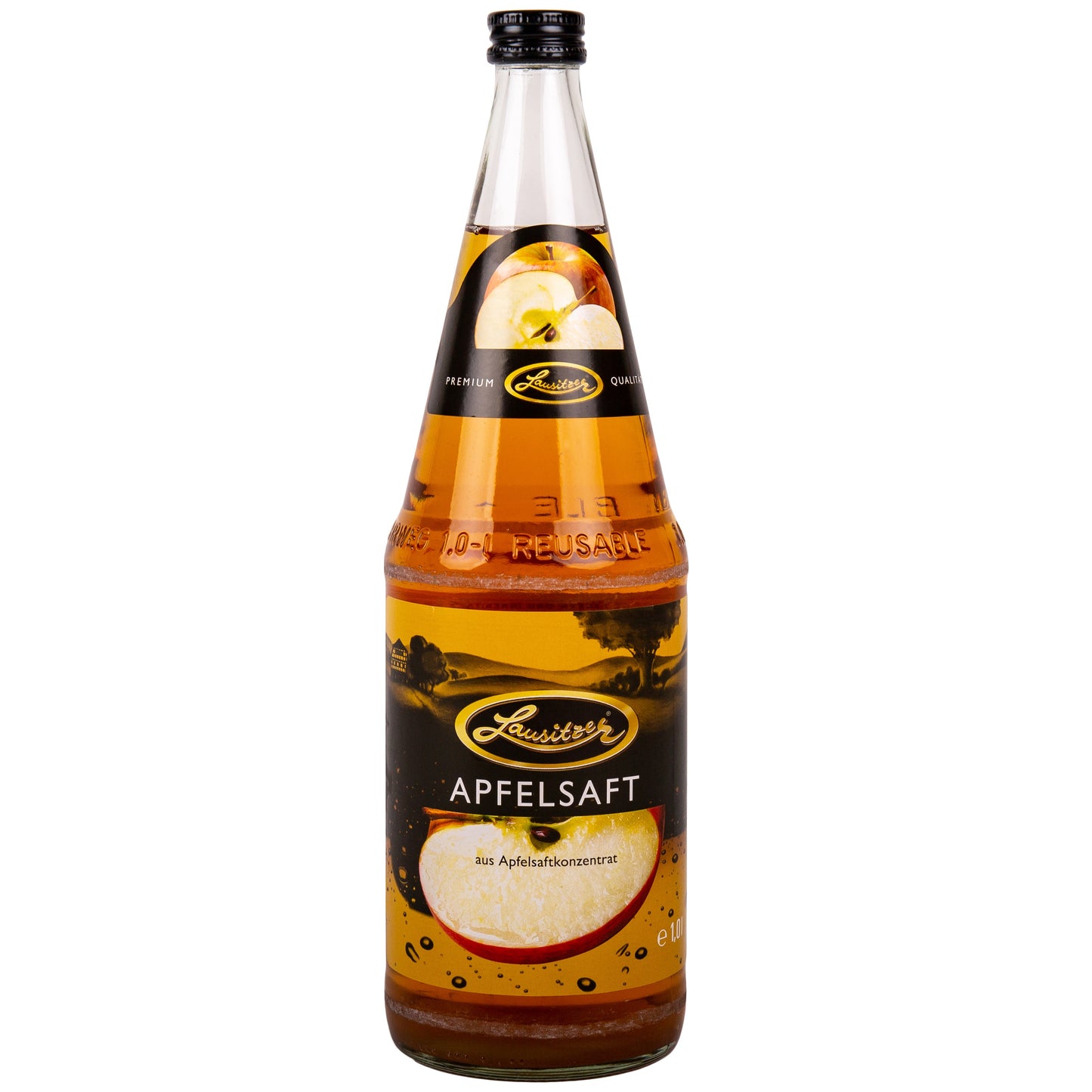 Lausitzer Apfelsaft 1,0l Mehrweg