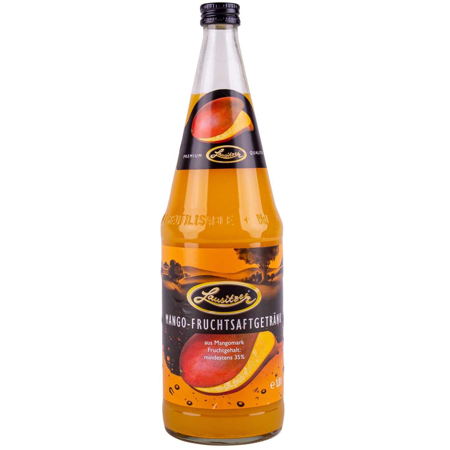 Lausitzer Mango - Fruchtsaftgetränk 1,0l Mehrweg