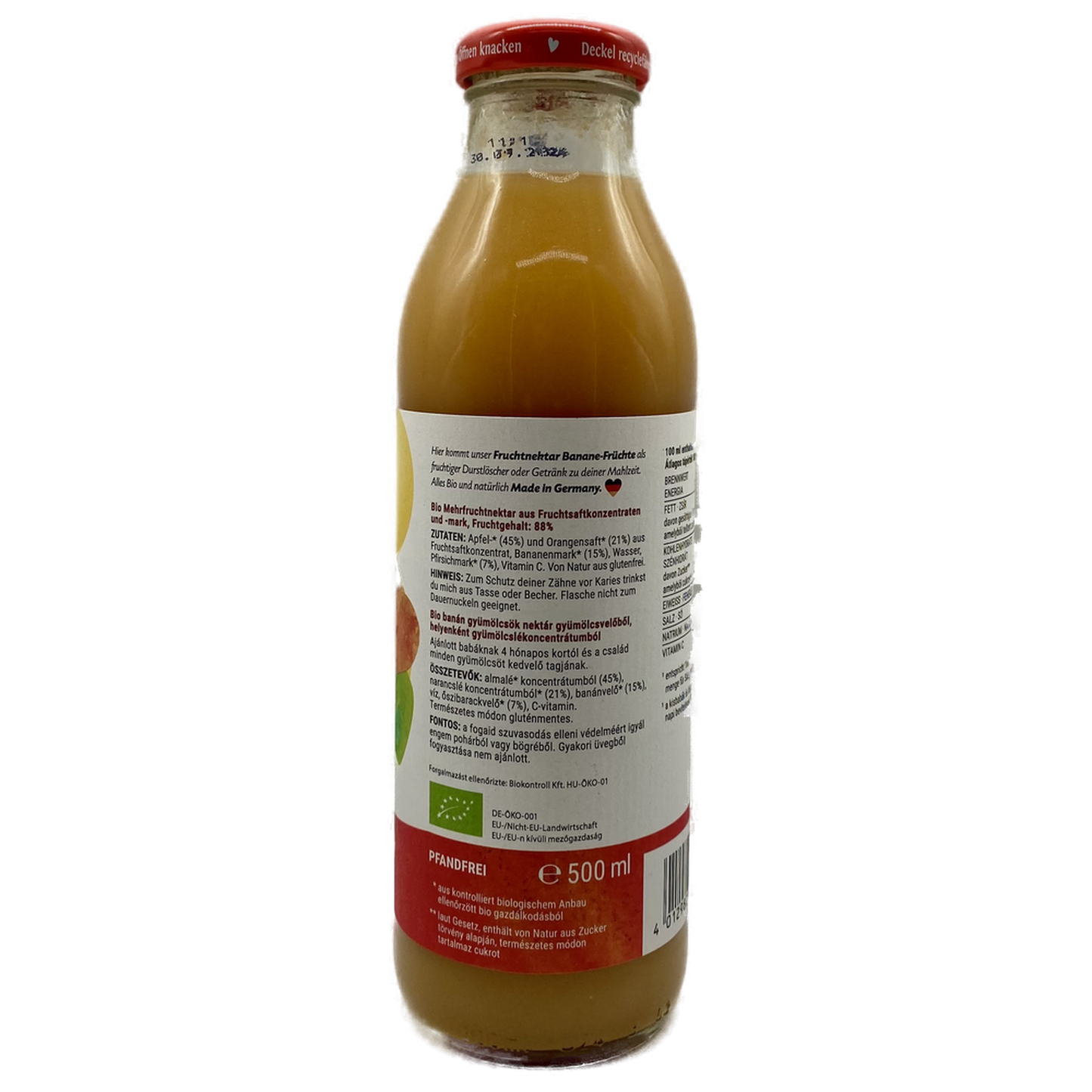 Kinella BIO - Nektar - Banane-Früchte Mix 500ml