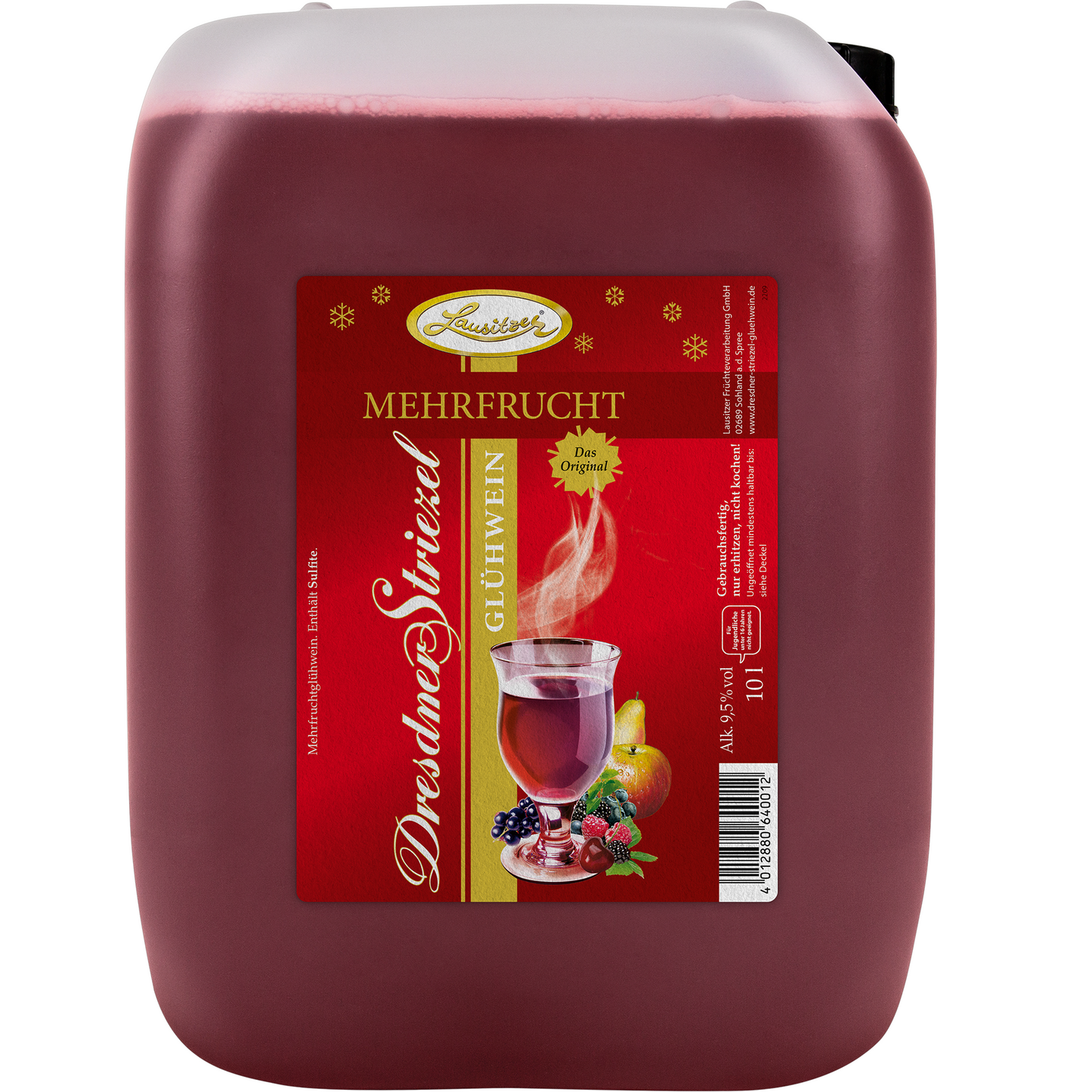 Dresdner Striezel Glühwein - Mehrfrucht 10l Kanister