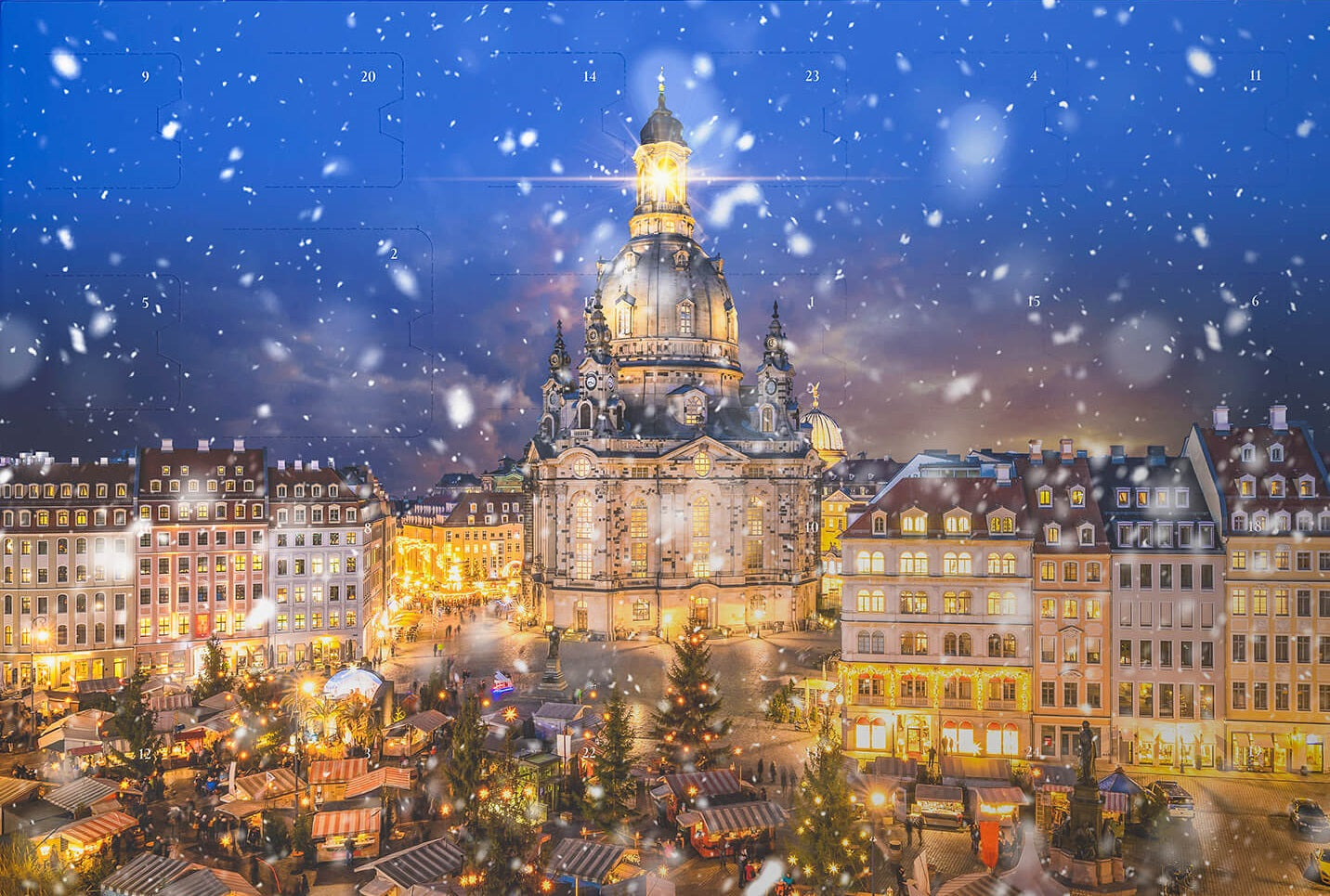 Dresdner Striezel Glühweinkalender - Glühwein Adventskalender