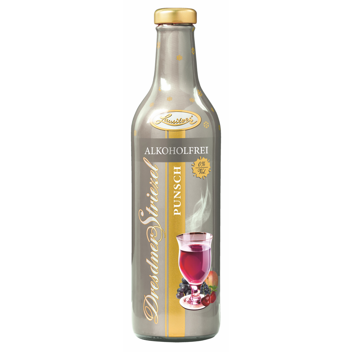 Dresdner Striezel Glühwein - Punsch (alkoholfrei) 0,75l