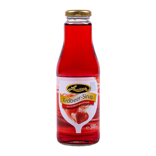 Lausitzer Erdbeer-Sirup 500ml