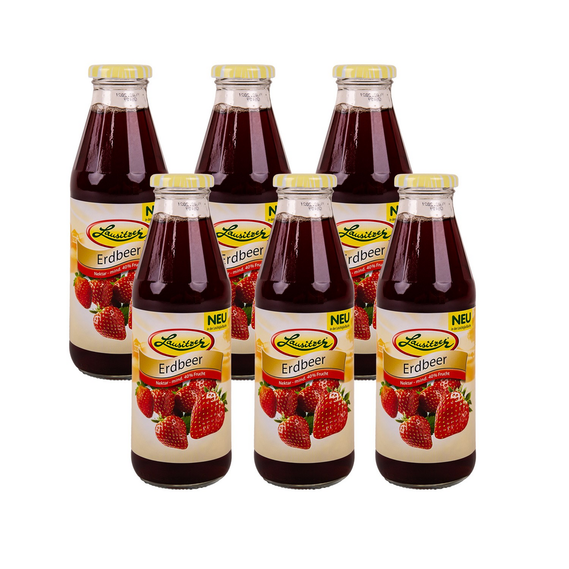 Lausitzer Erdbeer-Nektar 500ml