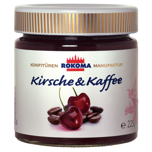 Rokoma Kaffee-Kirsch-Aufstrich 12x225g