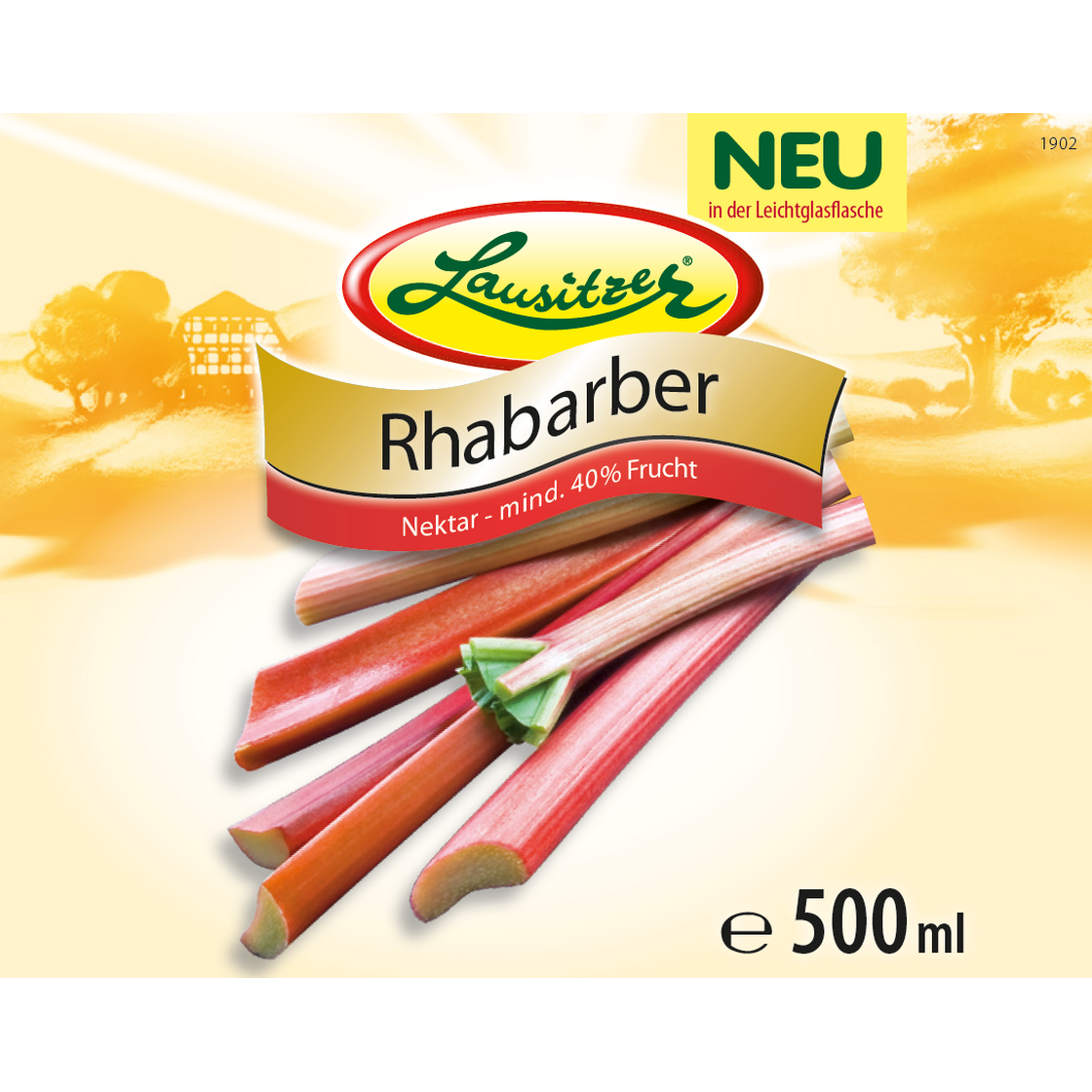 Lausitzer Rhabarber-Nektar 500ml