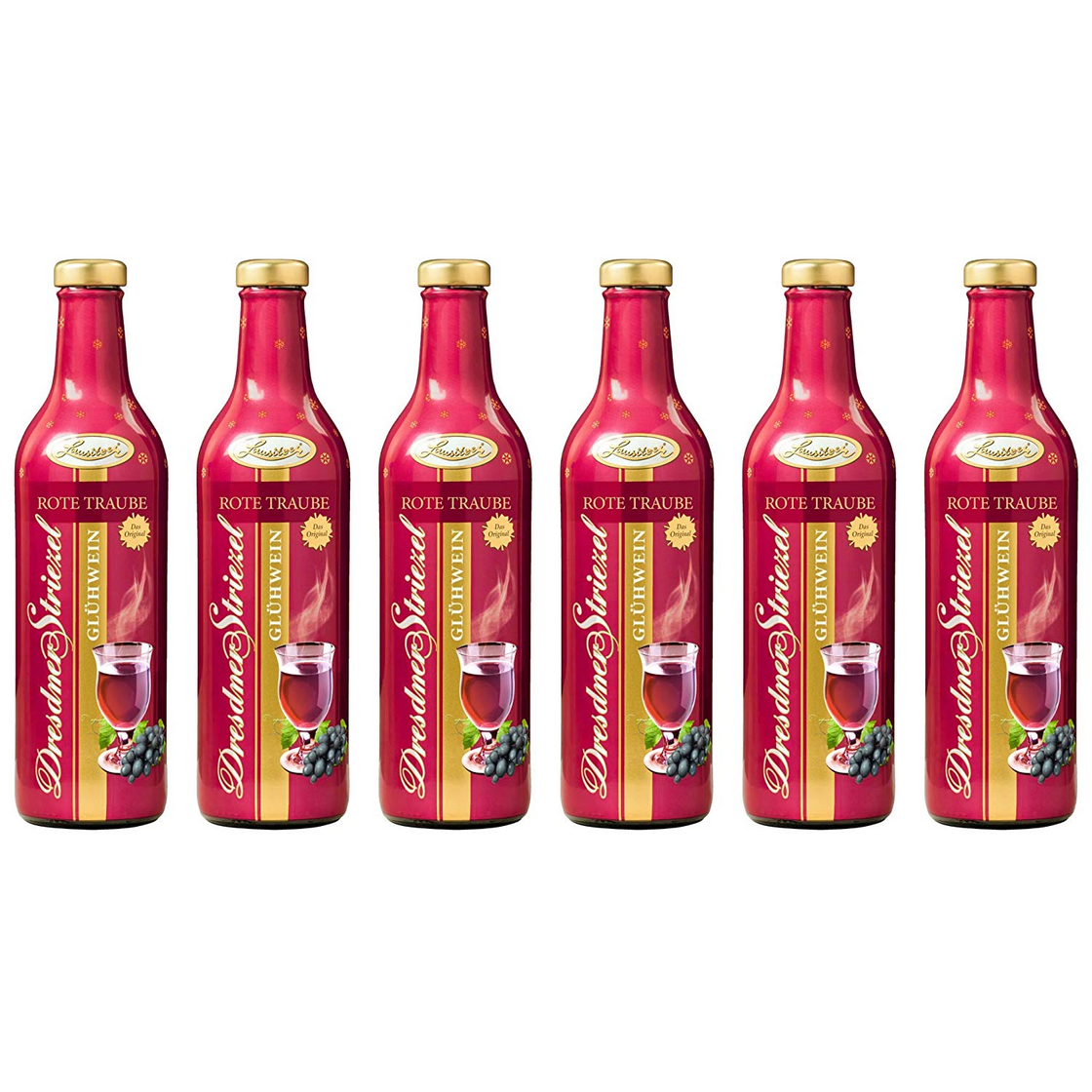 Dresdner Striezel Glühwein - Rote Traube 0,75l