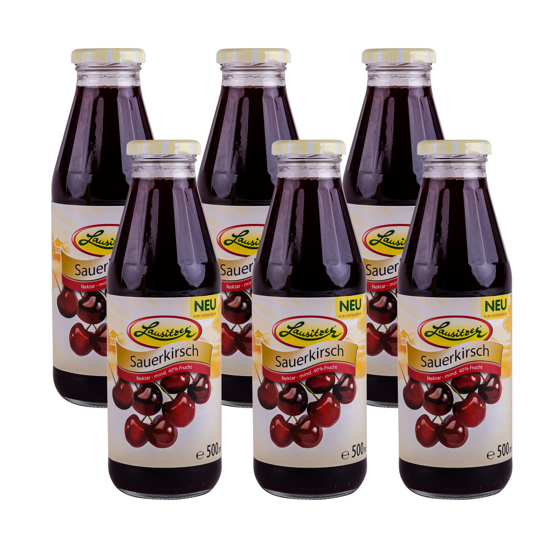 Lausitzer Sauerkirsch-Nektar 500ml