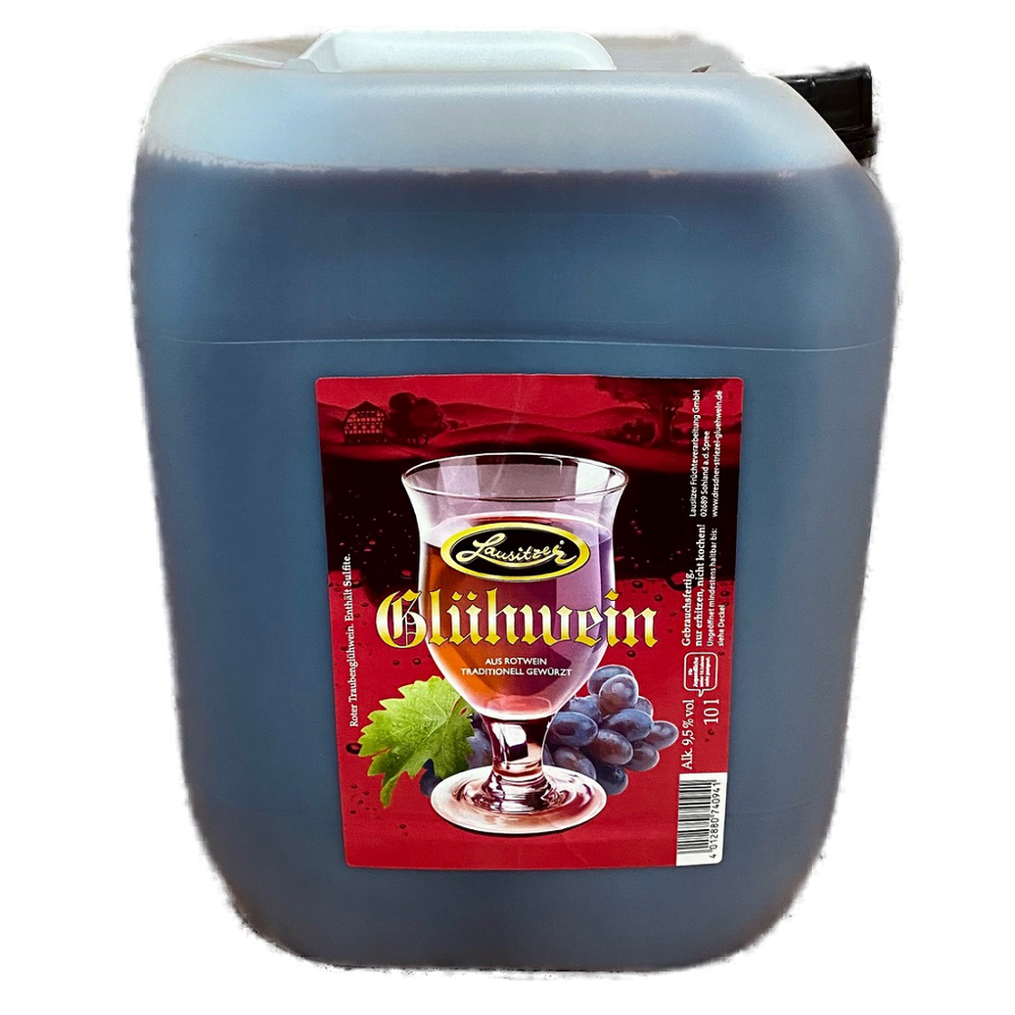 PALETTE GLÜHWEIN ODER PUNSCH 10l - INKL. VERSAND