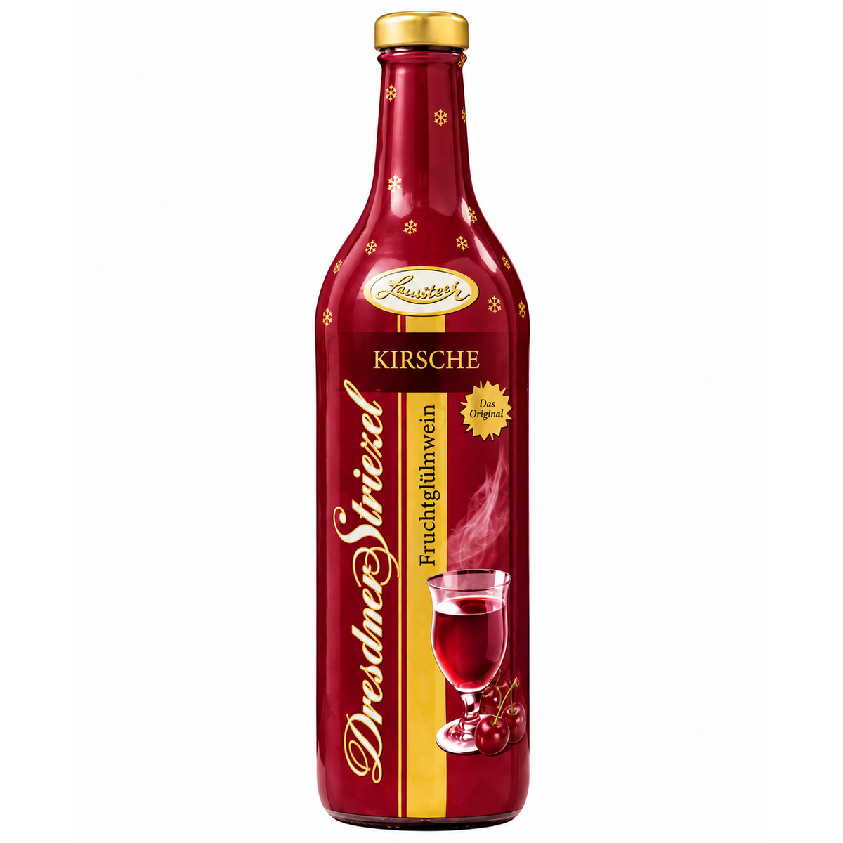 Dresdner Striezel Glühwein - Kirsch 0,75l *NEU*