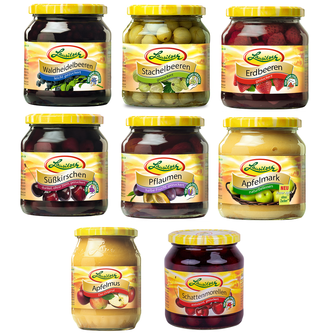 Lausitzer Schattenmorellen ohne Stein 580ml