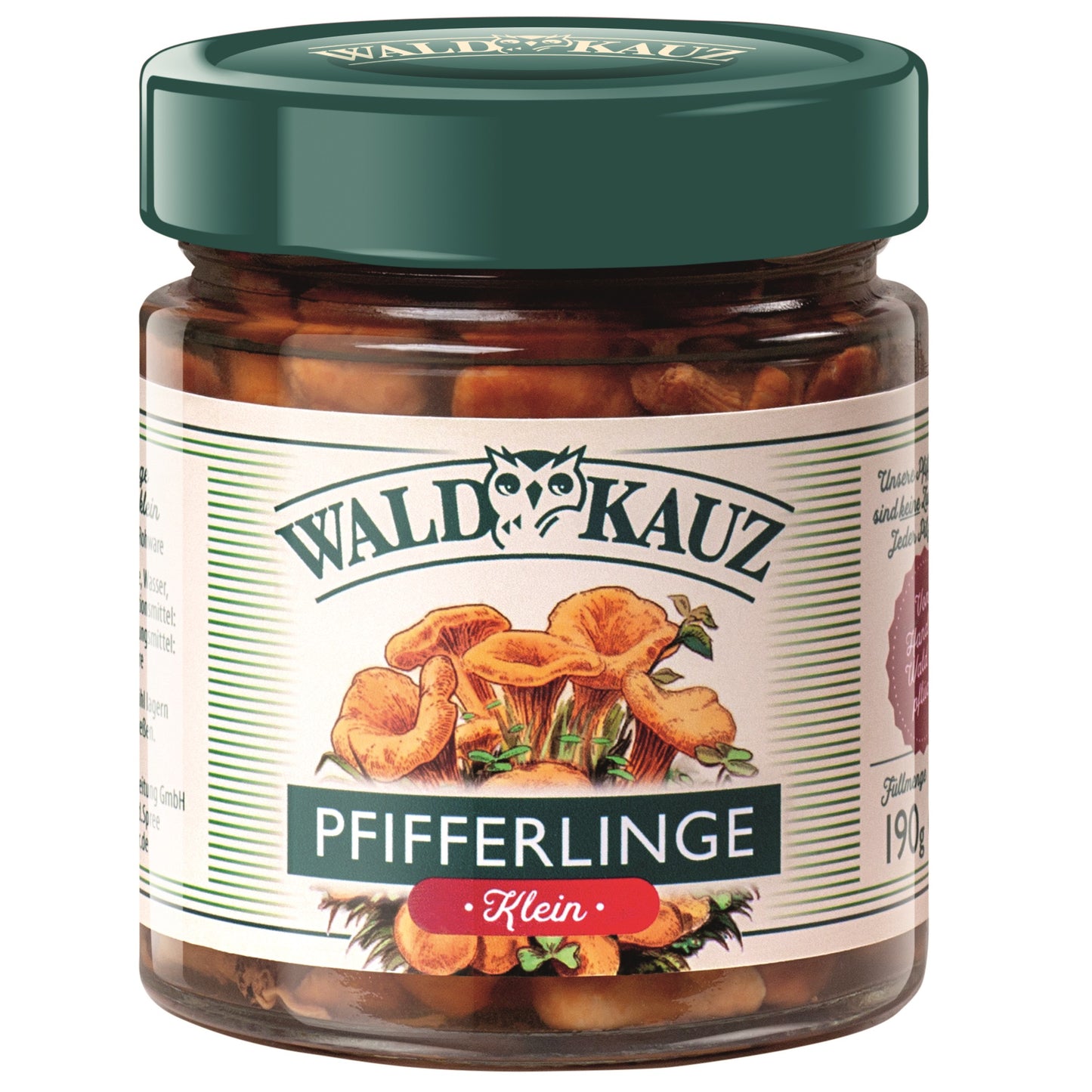 Waldkauz Pfifferlinge 190g
