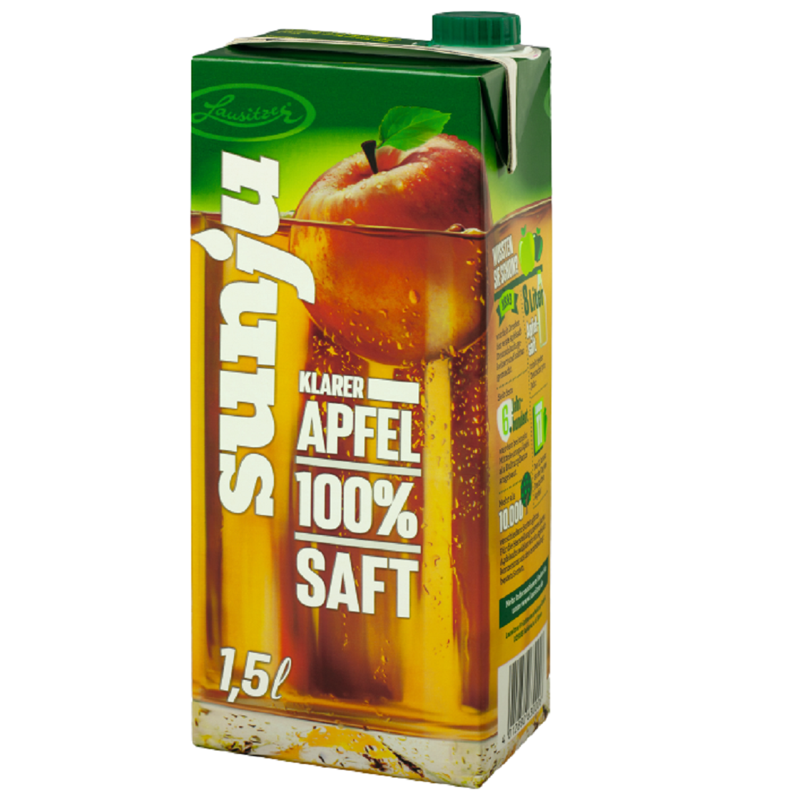 Sunju „Klarer Apfel“ 100% Saft 8x1,5l