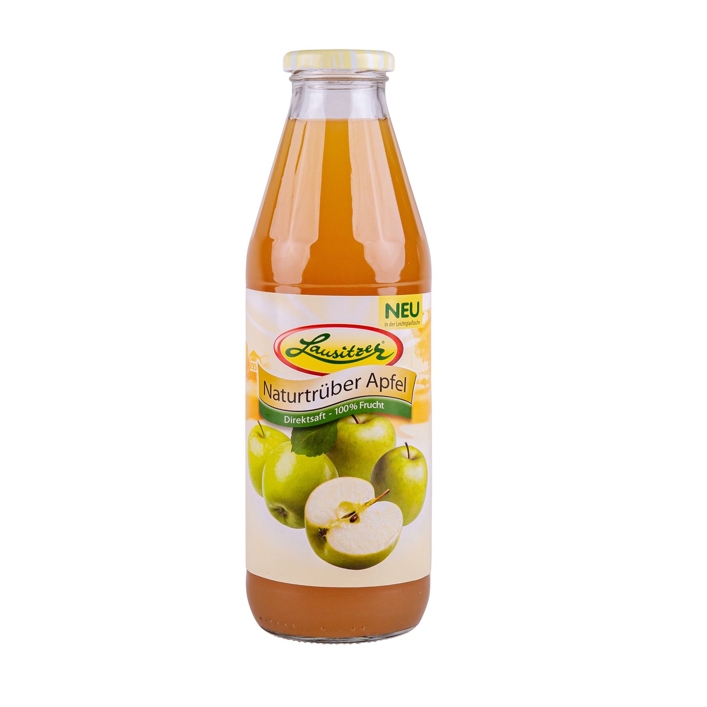 Lausitzer Naturtrüber Apfel - Direktsaft 6 x 750ml