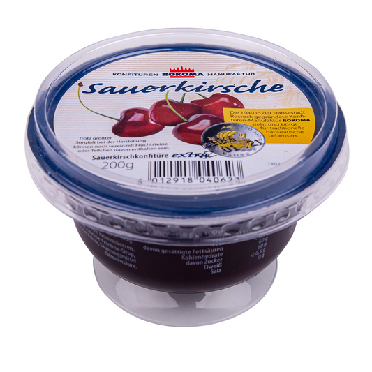 Rokoma Sauerkirsch-Konfitüre 200g