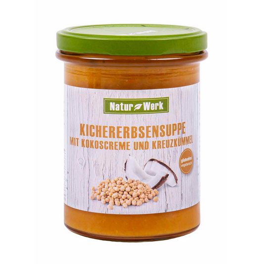 Naturwerk Kichererbsen-Kokos-Suppe 380ml