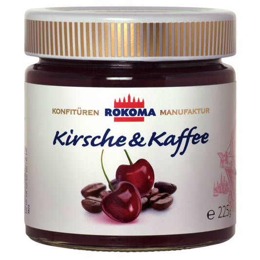 Rokoma Kaffee-Kirsch-Aufstrich 225g