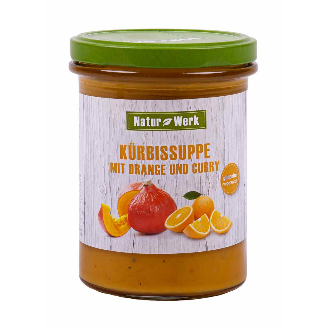 Naturwerk Kürbis-Orange-Curry-Suppe 385ml